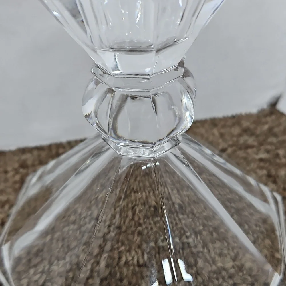Crystal Clear Crystal Candle Holders - Set of 4 - 4